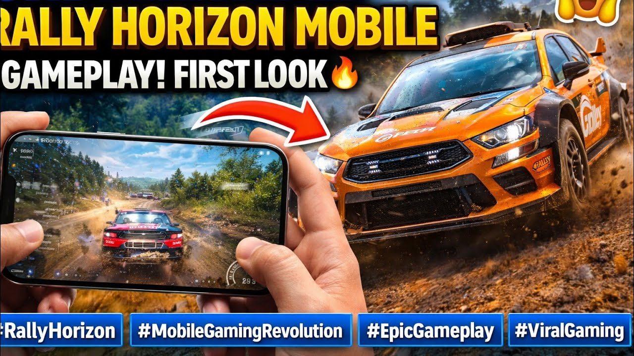 “Unbelievable Rally Horizon Mobile Gameplay! First Look 🔥”