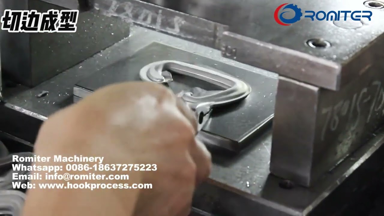High Strength Aluminum Carabiner Snap Hook Making Machine