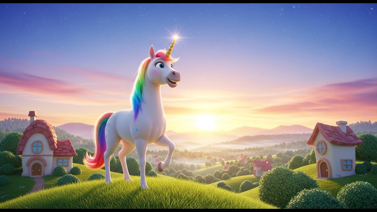 El unicornio que contaba estrellas | Canción infantil mágica y ...