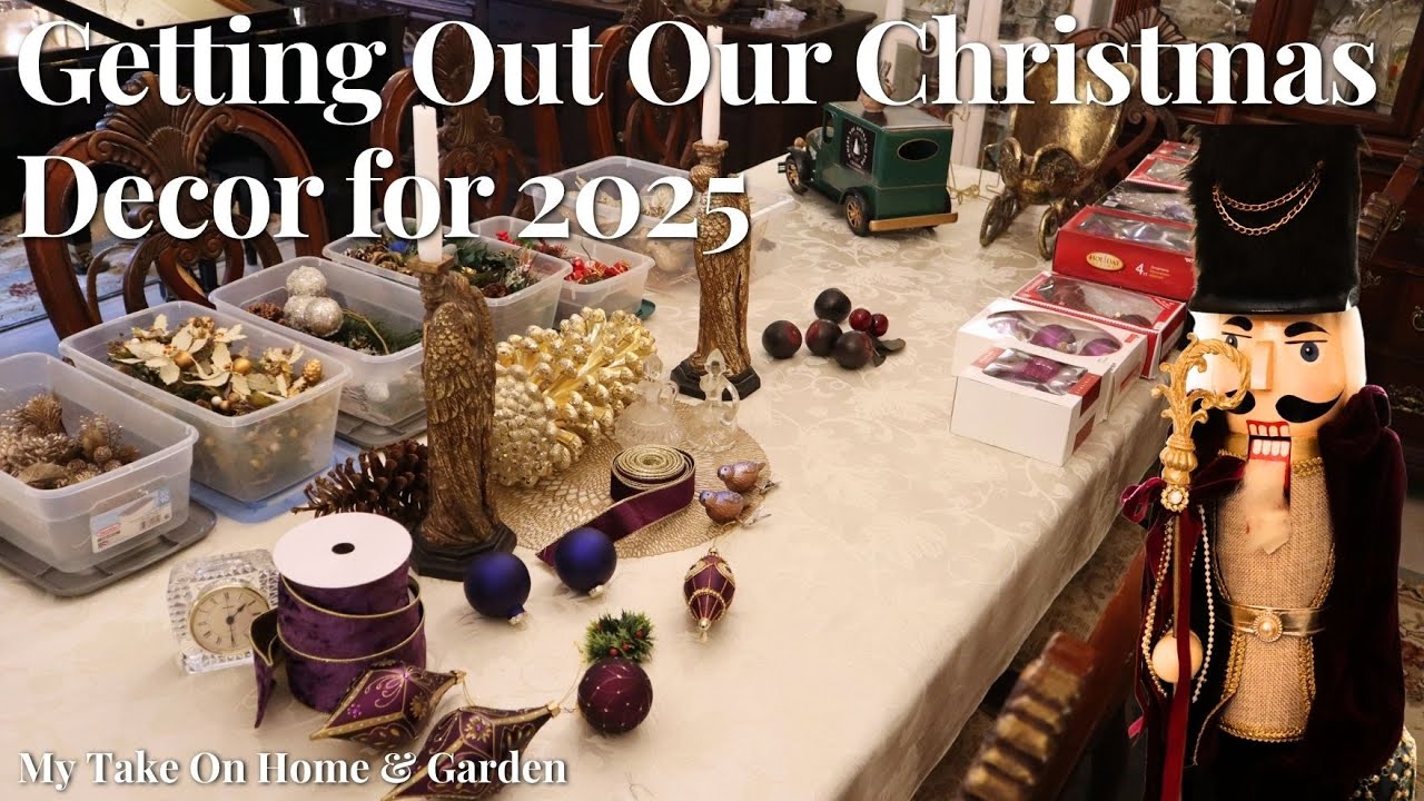 Достаем рождественский декор к 2025 году 🎄Веселье начинается!!!