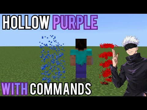 How to make Hollow Purple in Minecraft (Command Block Tutorial) 2024 ...