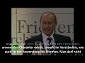 Wladimir Putin - Rede auf Münchner Sicherheitskonferenz 2007 (Russisch mit deutschen Untertiteln)