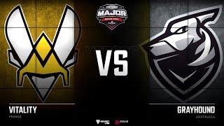 [EN] Vitality vs Grayhound | Map 3 – Inferno | Challengers Stage | StarLadder Major 2019