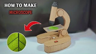How To Make Microscope With Cardboard
