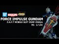 Rg 1144 zgmfx56s force impulse gundam  gundam seed destiny  fast build gunpla