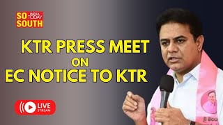 LIVE: BRS Working President KTR Press Meet