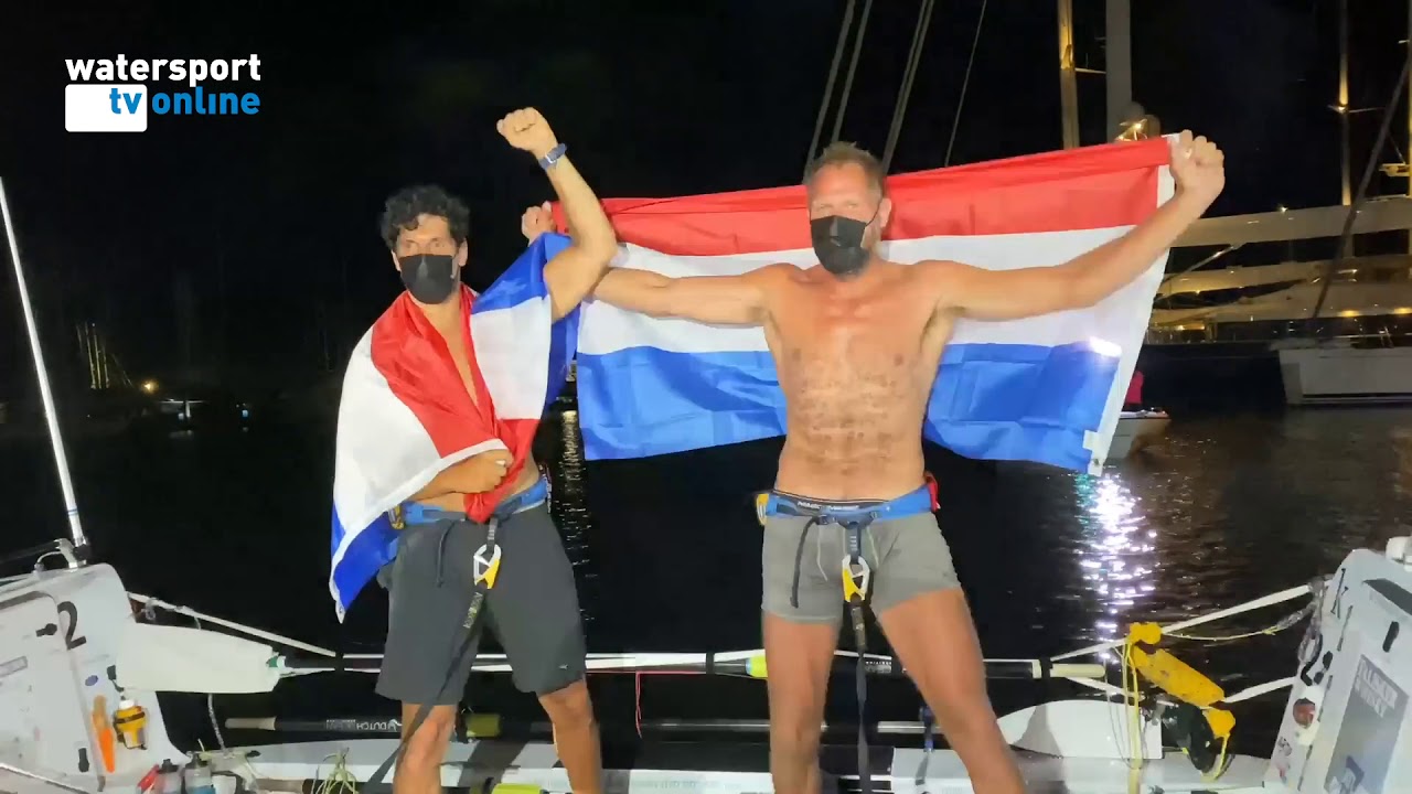 Wereldrecord voor oceaanroeiers Mark Slats en Kai Wieder