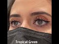Renkli Lens - LAZORD TROPİCAL GREEN   / Optikzade