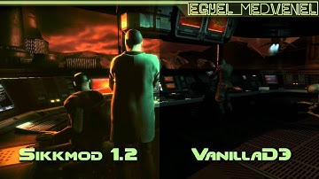 Sikkmod (Doom3) - hd mod comparison