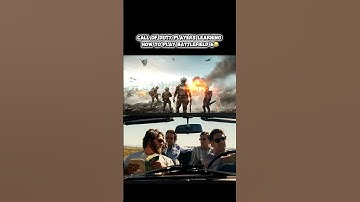 Call of Duty players learning how to play Battlefield 6😅