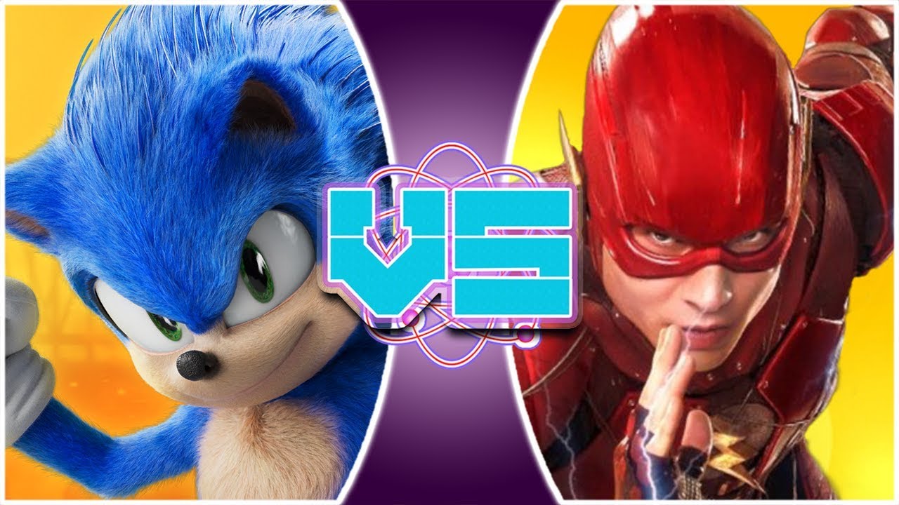 MOVIE SONIC vs MOVIE FLASH! (Sonic The Hedgehog vs The Flash DCEU