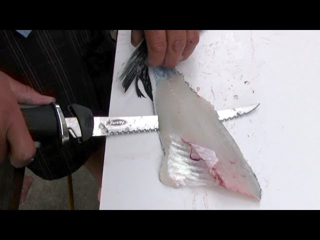 How to Use an Electric Fillet Knife (Boneless Bass Fillets) 