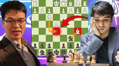 Fastest and Beginner Traps Chess Game : 01 By Lê Quang Liêm vs Wesley So #chesscom #chess 