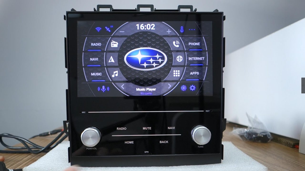 Belsee Android 9.0 Head Unit DSP Stereo GPS Subaru XV Impreza Crosstrek