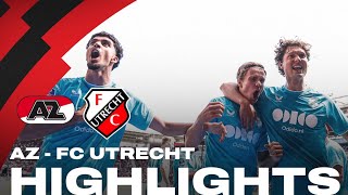 FC Utrecht pakt CRUCIAAL PUNT tegen AZ! 👏 | HIGHLIGHTS