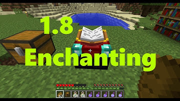 Minecraft 1.8 Enchanting Tutorial (1.8 enchanting explained)