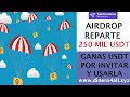 Airdrop Taklimakan. Gana Hasta 5.000 Mil USDT GRATIS (0.2$ Por invitado)