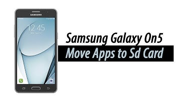Galaxy On5 - How to Move Apps to the Memory Card