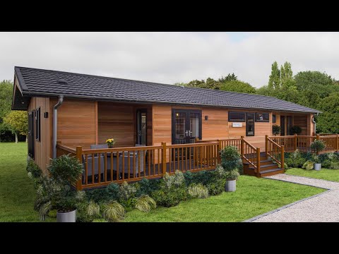 Stunning Beautiful Sanctuary Luxury Lodge For Sale from Wessex Park Homes