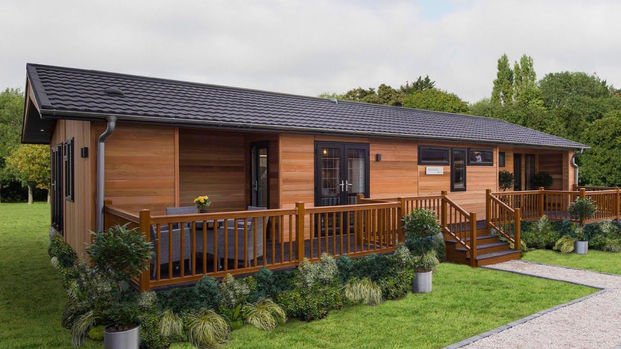 Stunning Beautiful Sanctuary Luxury Lodge For Sale from Wessex Park Homes
