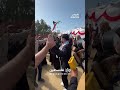 50 عروس ا فقدن آباءهن خلال الحرب ي زففن في عرس جماعي بمواصي خانيونس