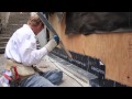 Waterproofing mud/sill plate next to exterior plywood sheathing Waterproofing mud/sill plate next to exterior plywood sheathing