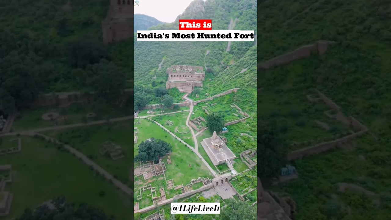 India’s Most Haunted Fort Bhangarh Fort || #shorts #travel #viral #haunted #tips #blog #most