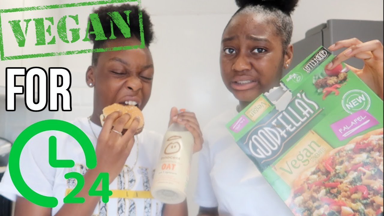 we TRIED being VEGAN for ONE DAY...