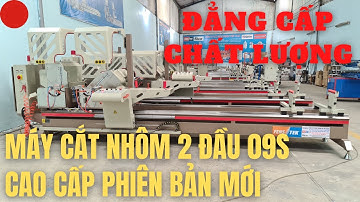 MÁY CẮT NHÔM 2 ĐẦU 09S BẢN F900 PLUS FENSTEK CAO CẤP