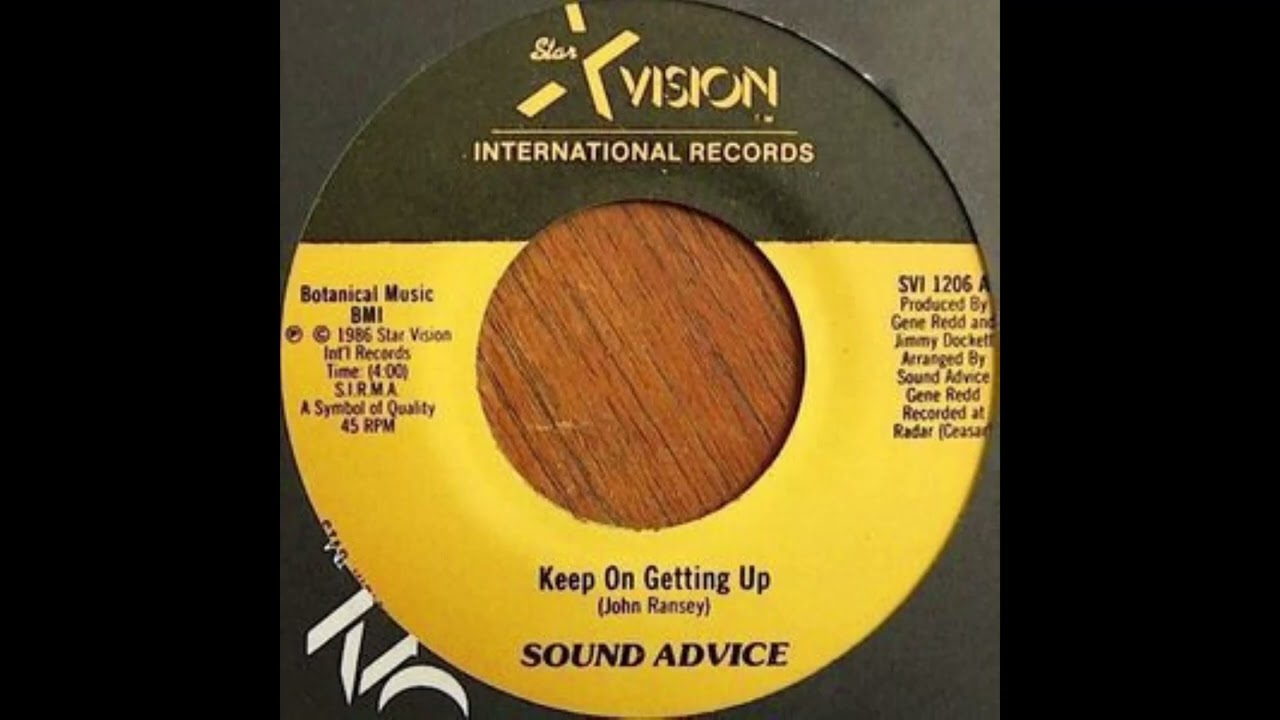 Watch SOUND ADVICE - Keep on getting up (7 version) on YouTube Watch SOUND ADVICE - Keep on getting up (7 version) on YouTube