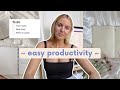 5 Time Management Ideas for *Easy* Productivity