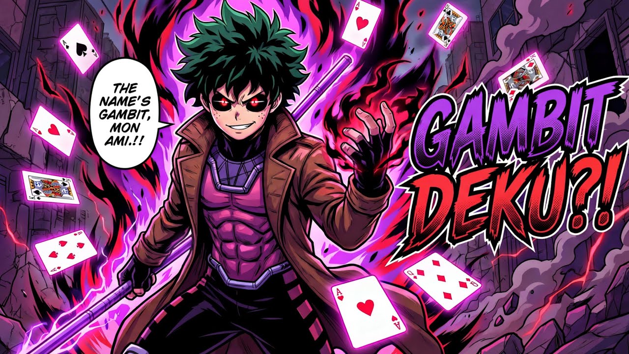 What If Deku Was Gambit's Reincarnation? | The Movie