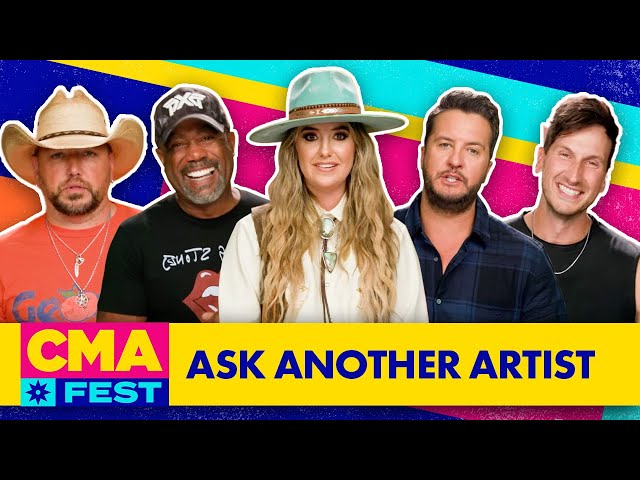 Does Luke Bryan Lay Down to Put His Jeans On? | CMA Fest class=