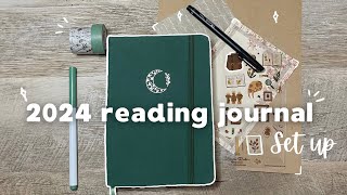 2024 Reading Journal Set Up