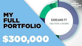 Revealing My FULL $300,000 Dividend Portfolio | Joseph Carlson Ep. 175
