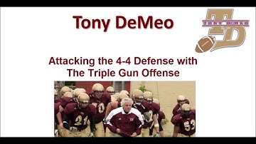 Attacking the 4 4 Defense with the Triple Gun Offense - Gun Triple with Seal Blocking
