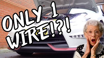 370z Always On DRL Mod - WITH 1 WIRE