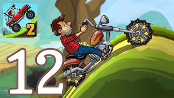 HILL CLIMB RACING 2 - Gameplay Walkthrough Part 12 - ADVENTURE: CHOPPER (iOS, Android)