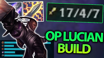 THIS NEW OP LUCIAN BUILD MAKES HIM GOD TIER AGAIN! SEASON 7 LUCIAN ADC - League of Legends