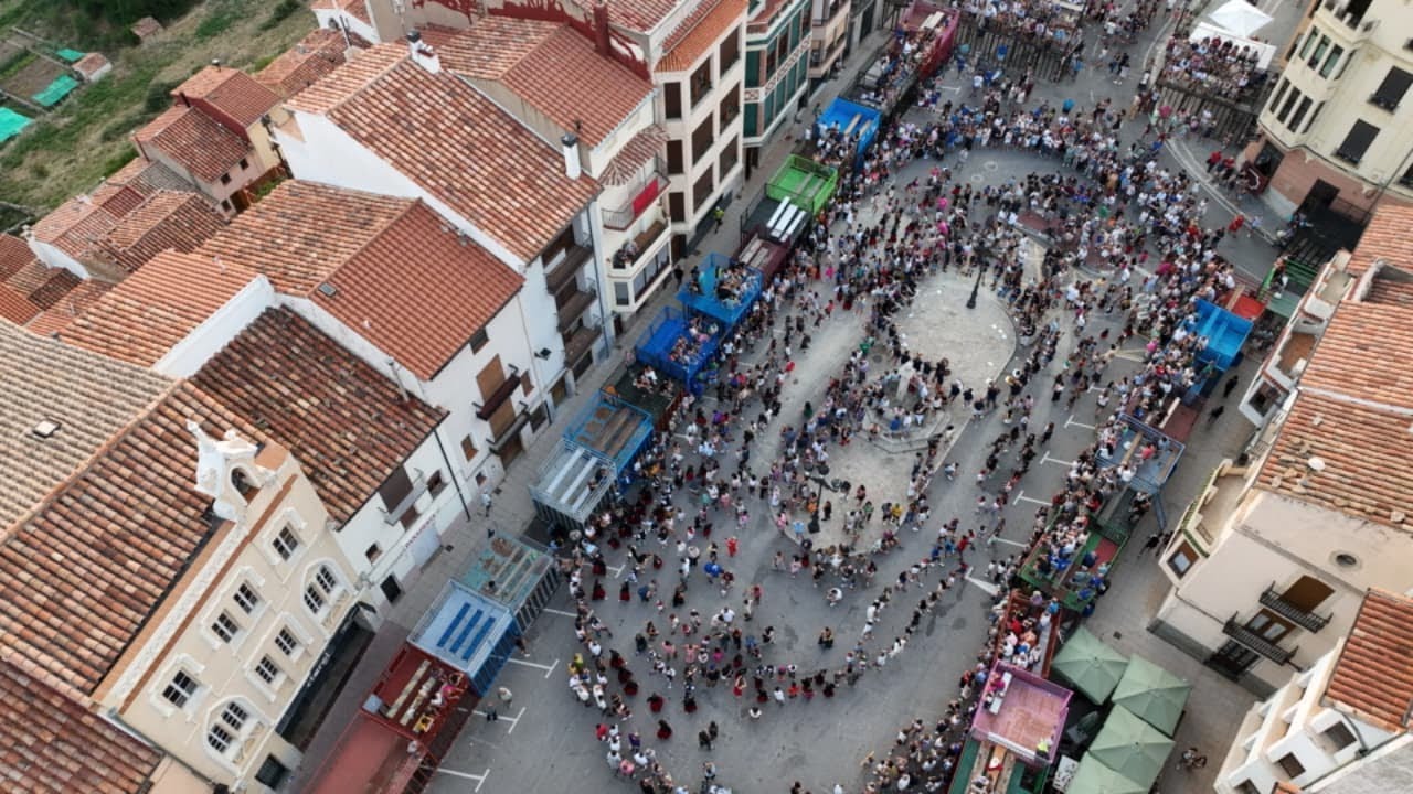 🎉 Ball Pla Infantil | Festes 2025 | Vilafranca del Cid (4K) 🎉