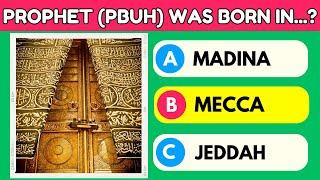 Prophet Muhammad PBUH Quiz | No Music | Islamic Quiz screenshot 3