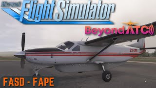 MSFS 2024 | Black Square Cessna 208B Caravan | FASD-FAPE