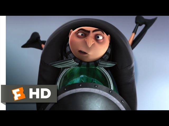 Despicable Me: Stealing the Shrink Gun (Movement prepositions practice)