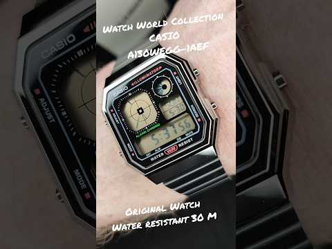 Годинник чоловічий Casio A130WEGG-1A, видео 1