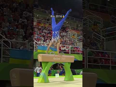 Will he make it a triple gold?🥇🤔 #gymnastics #pommelhorse #olympics #paris2024