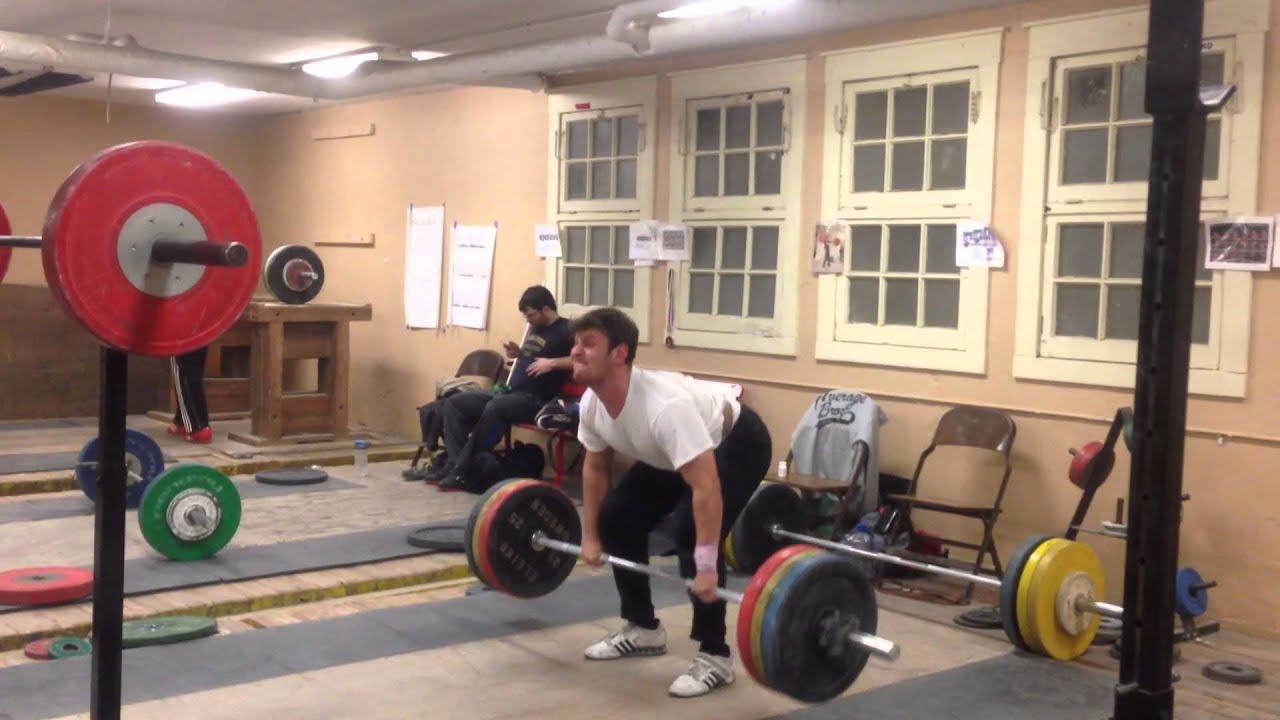 145kg (319lb) clean and jerk at Sayre Park weightlifting, Chicago IL.