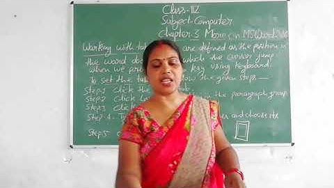 Class-4 Computer Chapter-3 By Madhu Srivastava