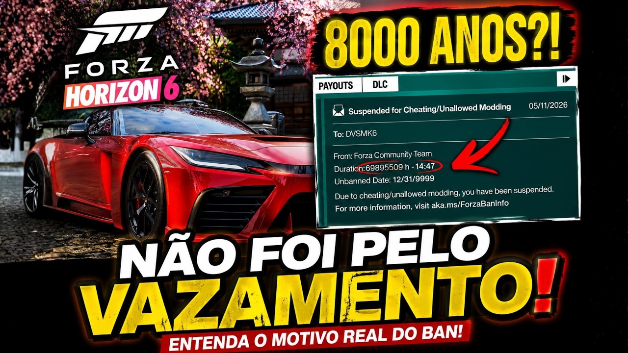 TODO MUNDO ERROU! - O VERDADEIRO MOTIVO DO BAN DE 8000 ANOS NO