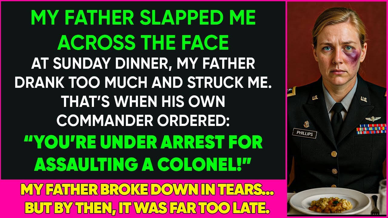 Commander Richer Slap Father Slapped Me—At Sunday Dinner, His Army Commander ORDERED