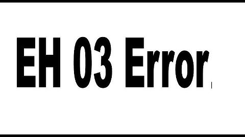 EH 03/ E3  Error In VOLTAS AC